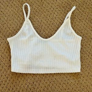 White crop top from Shein